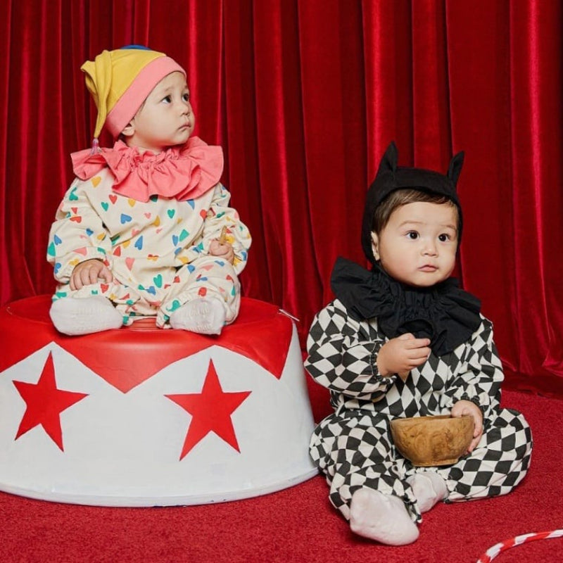 【BABY】トランプキングロンパース、帽子SK100914