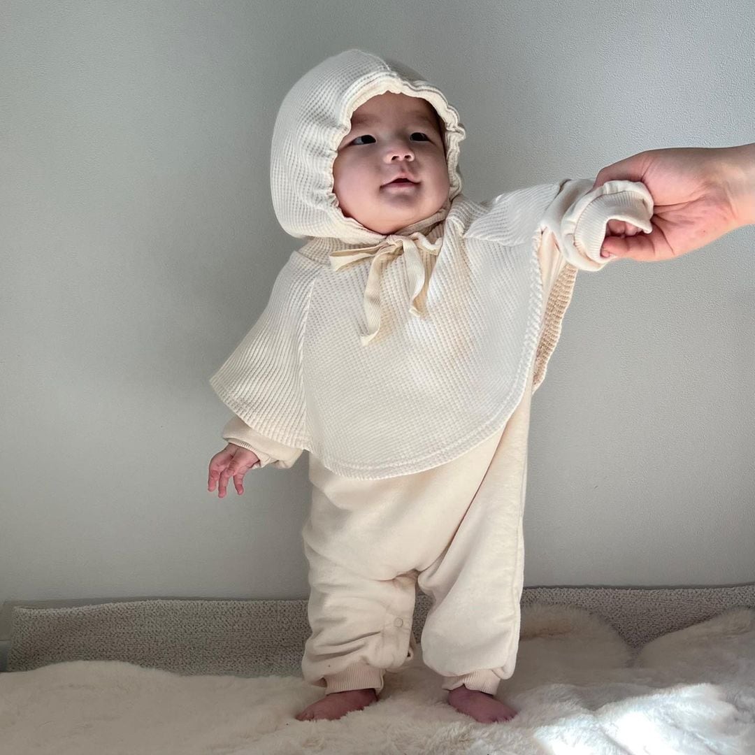 【BABY&KID】ワッフルケープSK100634