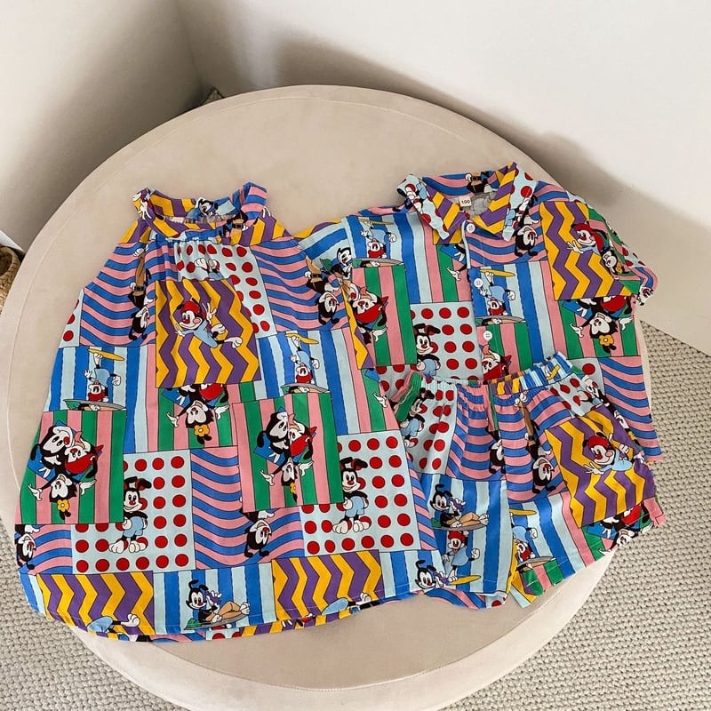 【BABY&KID】夏新作 アーティストセットアップ、ワンピースSK0631010