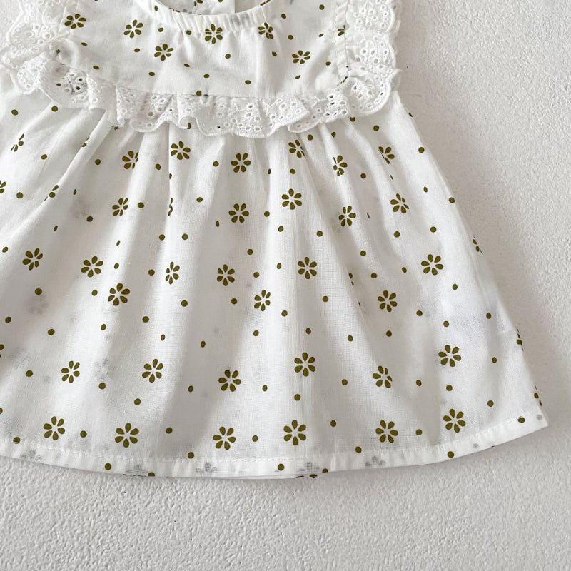 【BABY&KID】夏新作 小花柄トップス&ショートパンツSK081607