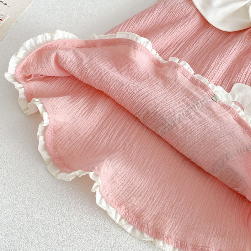 【BABY&KID】夏新作立体フラワーワンピースSK105913