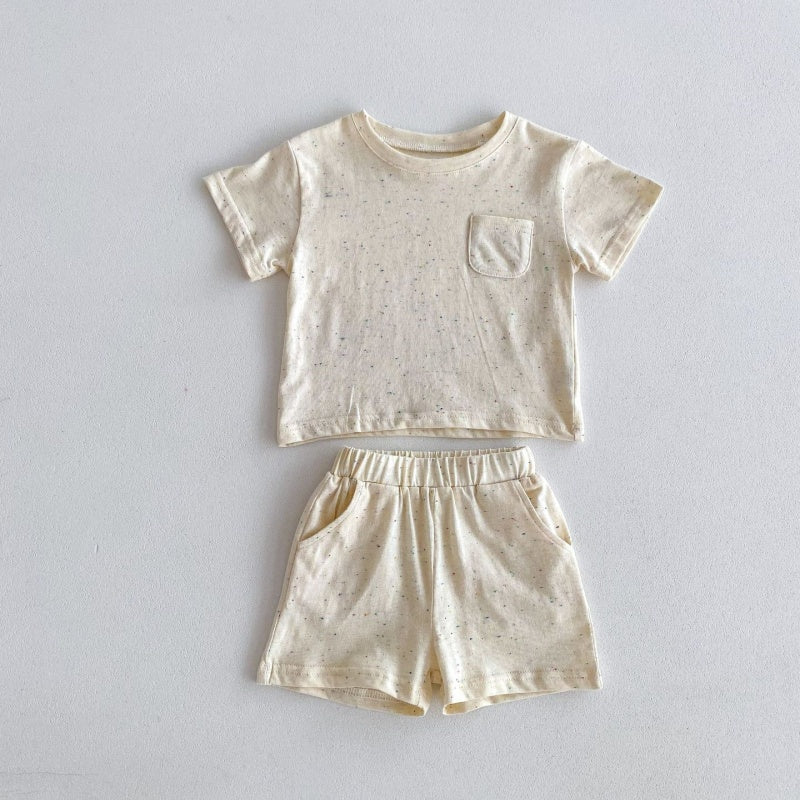 【BABY】夏新作 かわいいポケット付きセットアップSK091720