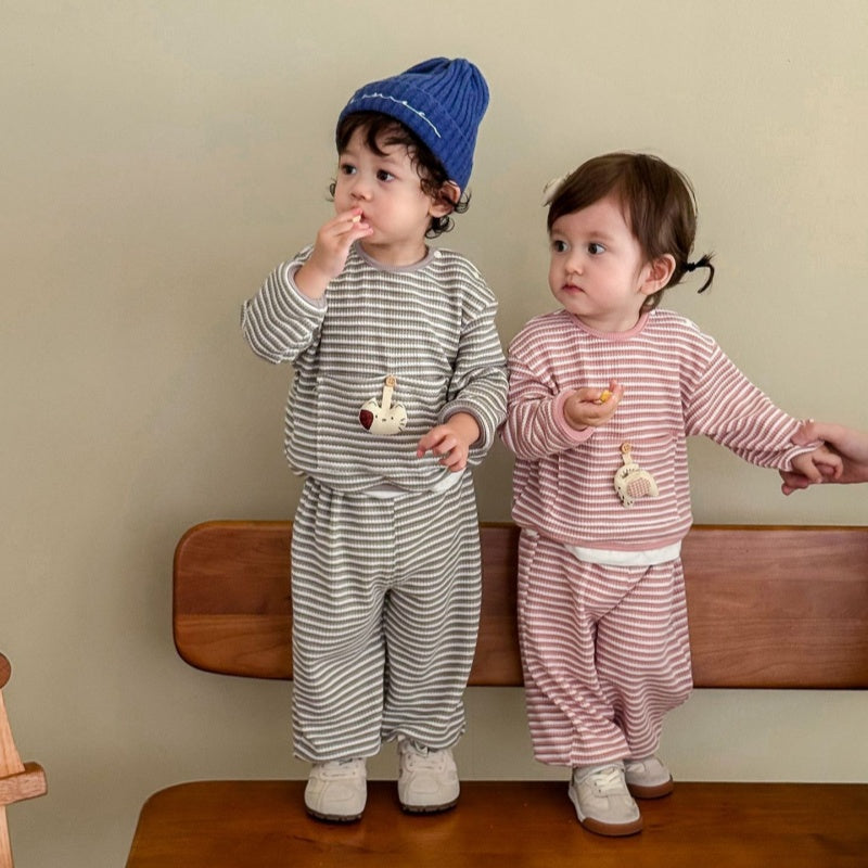 【BABY&KID】ボーダーセットアップSK102018