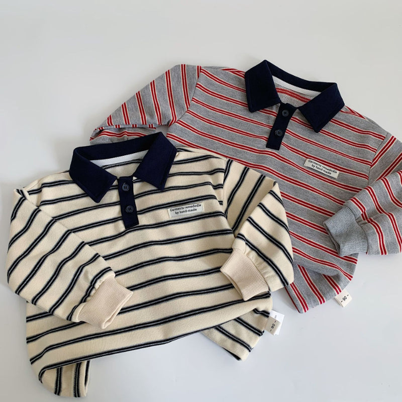 【BABY&KID】英字ロゴPOLOシャツSK100517