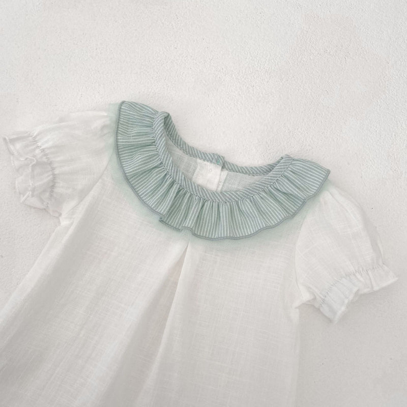 【BABY&KID】夏新作 クルーネックトップス&スカートパンツSK072315