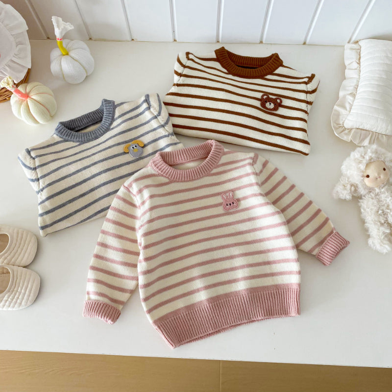 【BABY&KID】ボーダーニットセーターSK102532