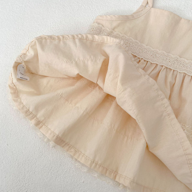 【BABY&KID】夏新作 キャミフリルシャツ&ショートパンツSK081523