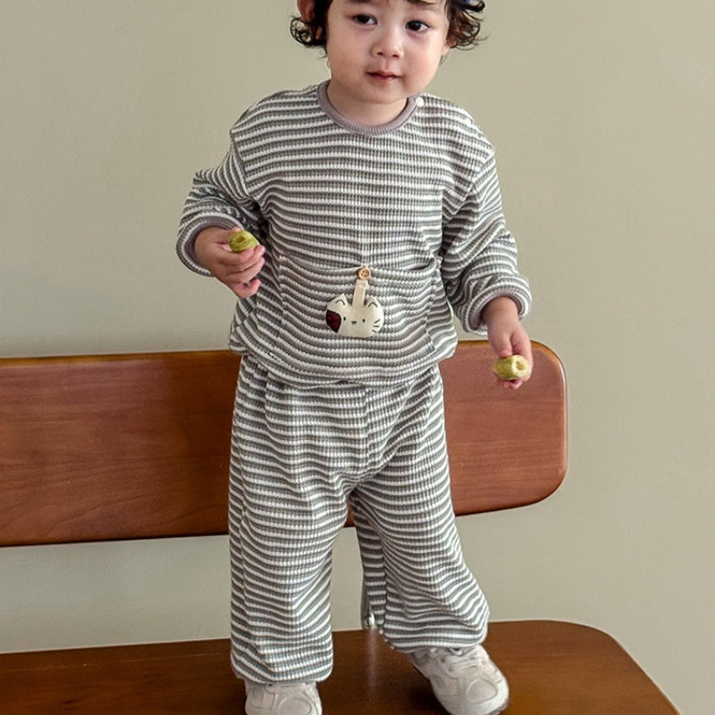 【BABY&KID】ボーダーセットアップSK102018