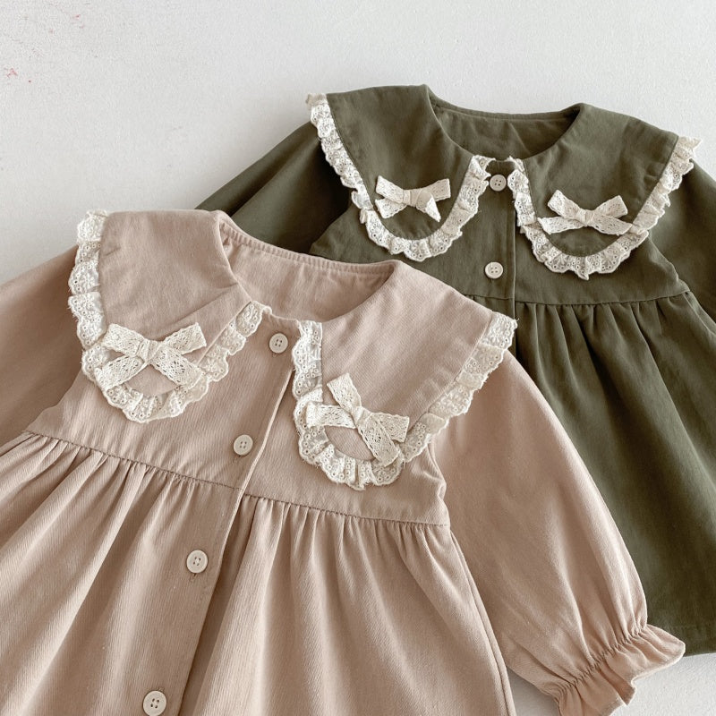 【BABY&KID】レトロドールカラー ワンピースSK092718