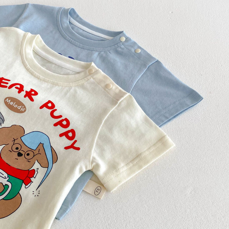 【BABY&KID】夏新作 HIDEARPUPPY可愛いTシャツSKO71209