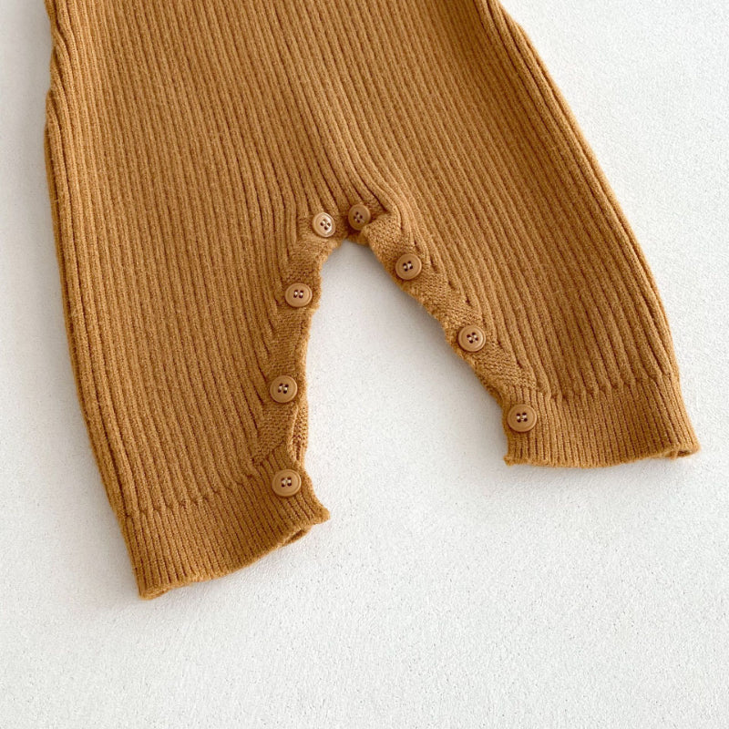 【BABY】シンプルニットサロペットSK092529