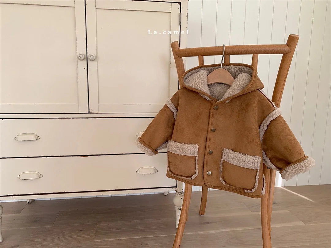 【BABY&KID】冬新作ボアオールインワンORアウターSK11350