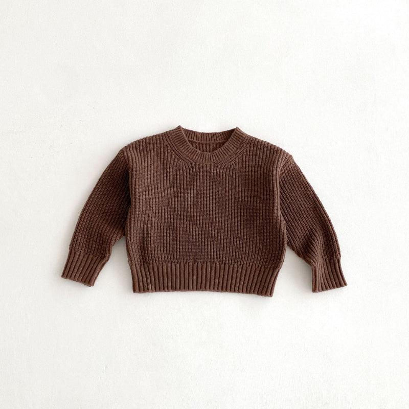 【BABY&KID】無地ニットセーターSK092932