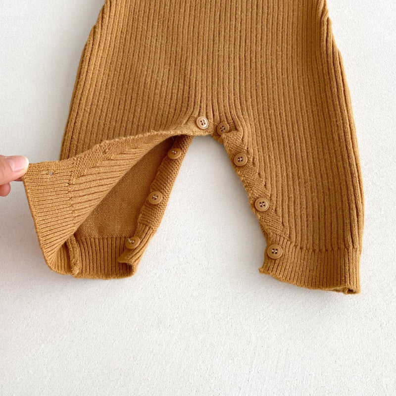【BABY】シンプルニットサロペットSK092529