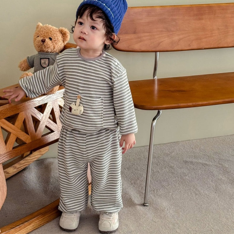 【BABY&KID】ボーダーセットアップSK102018