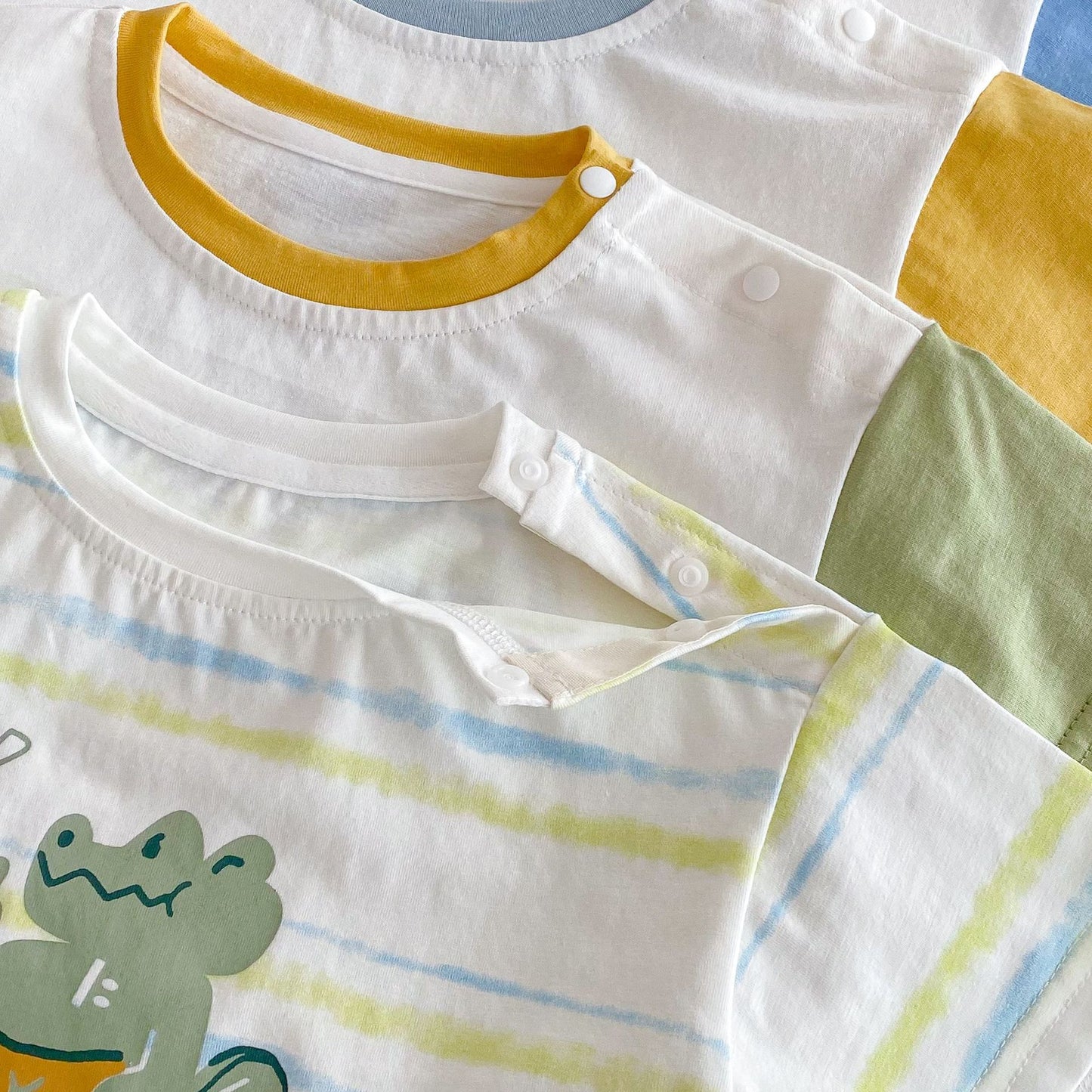 【BABY&KID】夏新作  ダイナソー柄TシャツSK061810