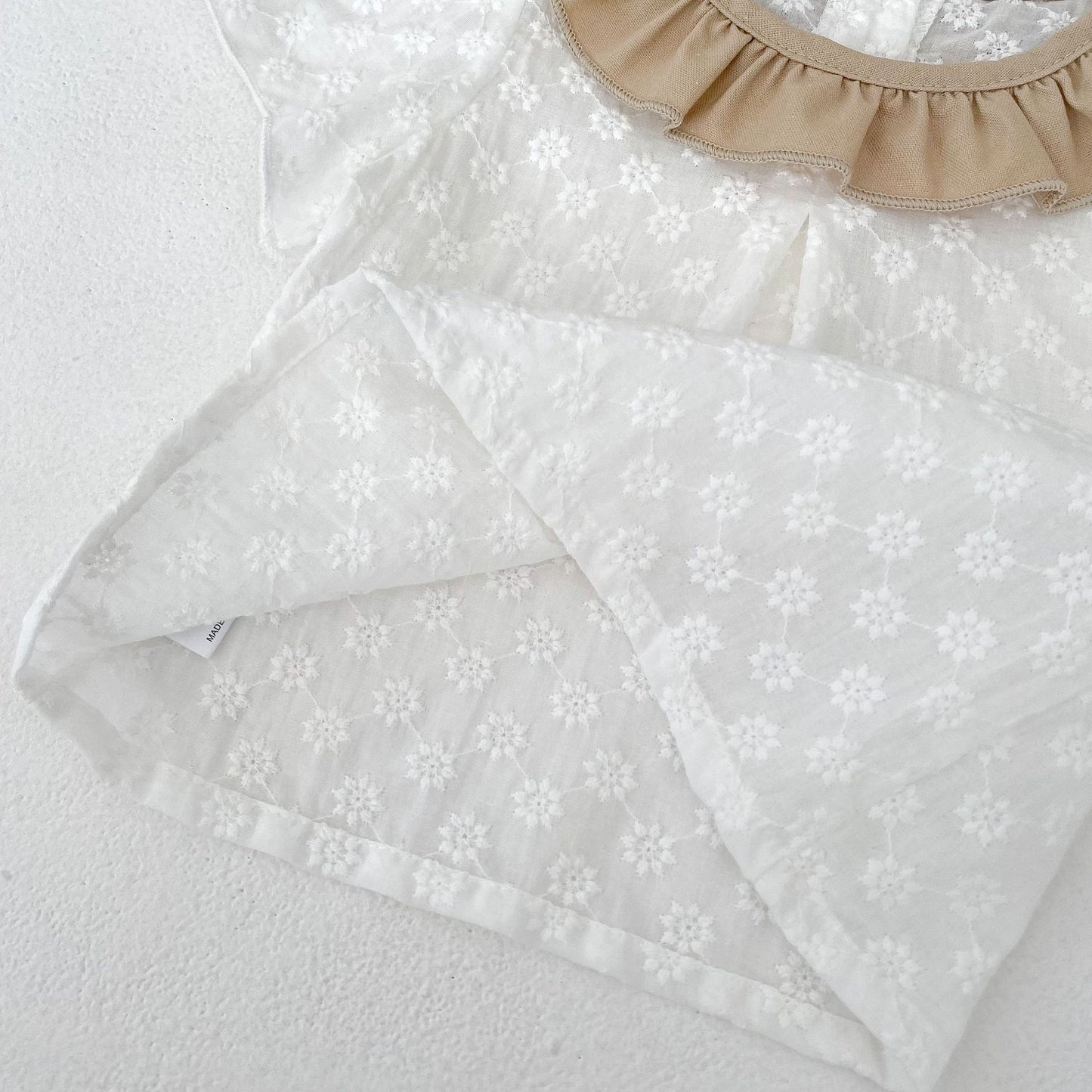 【3点セット】夏新作 フラワー刺繡Tシャツ&ブルマ&帽子SK061711