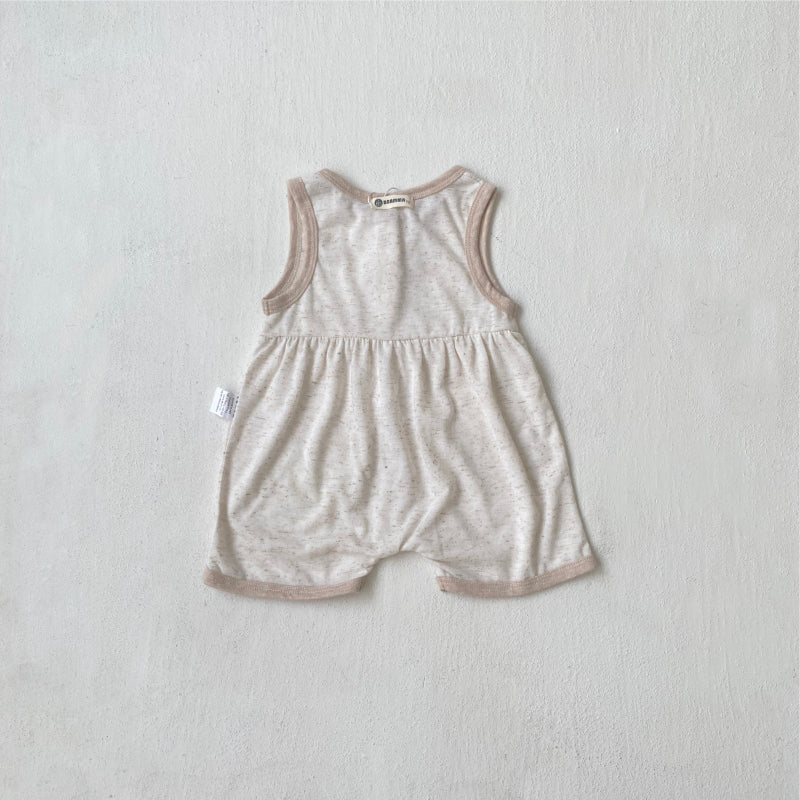 【BABY】夏新作 フロントボタンつなぎオールインワンSK082518