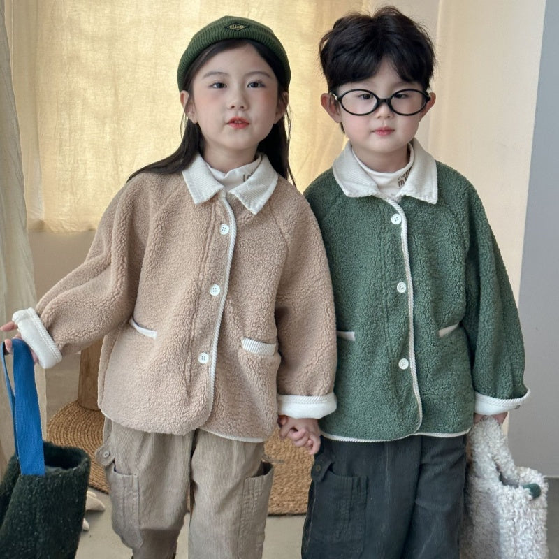 【BABY&KID】冬新作 シープボアアウターSK102028