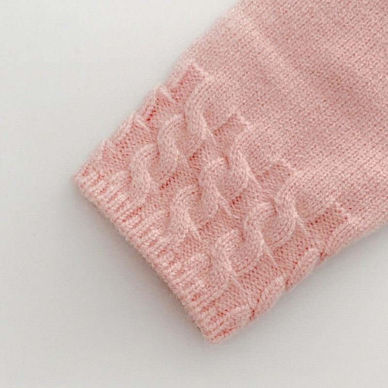 【BABY&KID】韓国風刺繍ニットロンパース、カーディガンSK101835