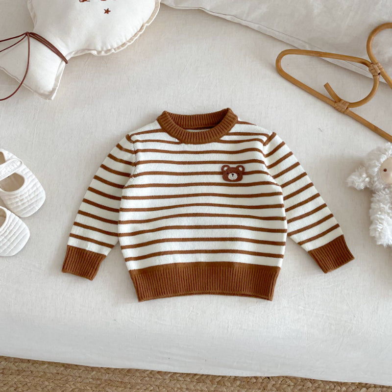 【BABY&KID】ボーダーニットセーターSK102532