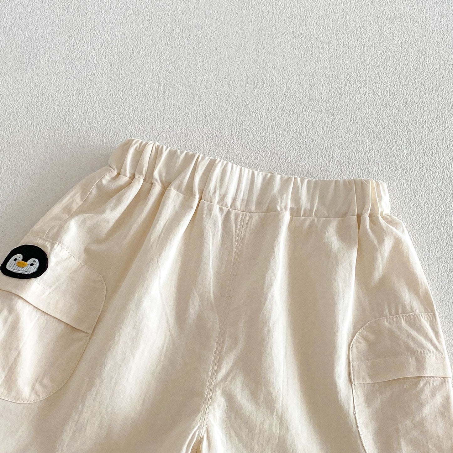 【BABY&KID】夏新作 立体カートゥーンシャツ、刺繍ショートパンツSK105113