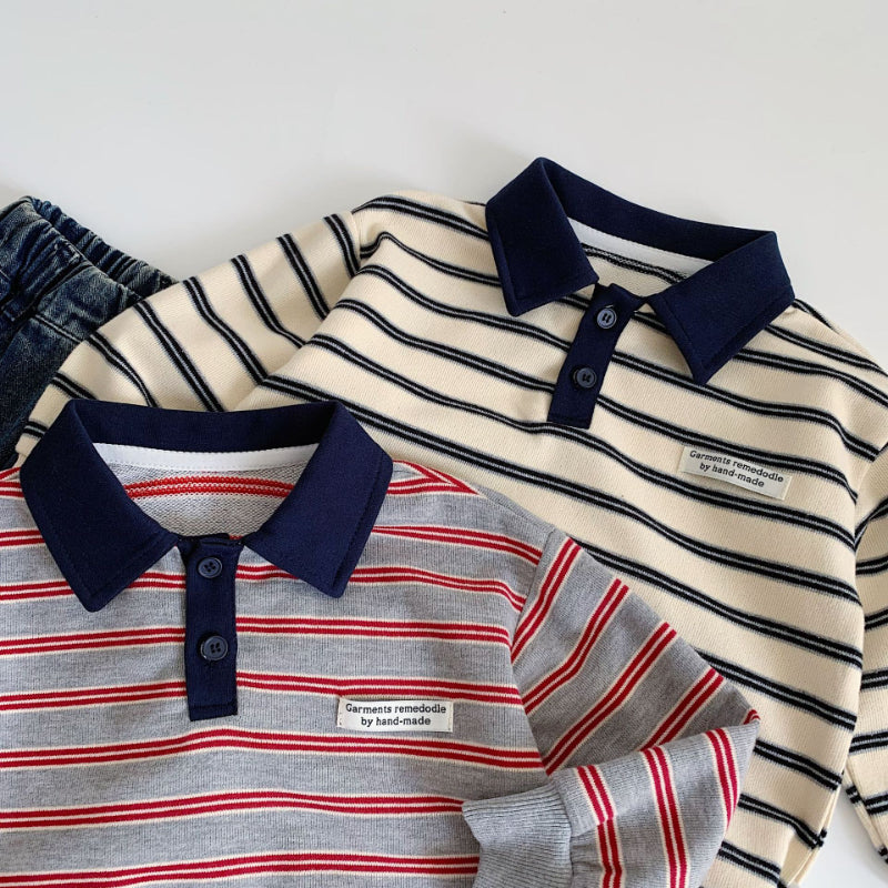 【BABY&KID】英字ロゴPOLOシャツSK100517