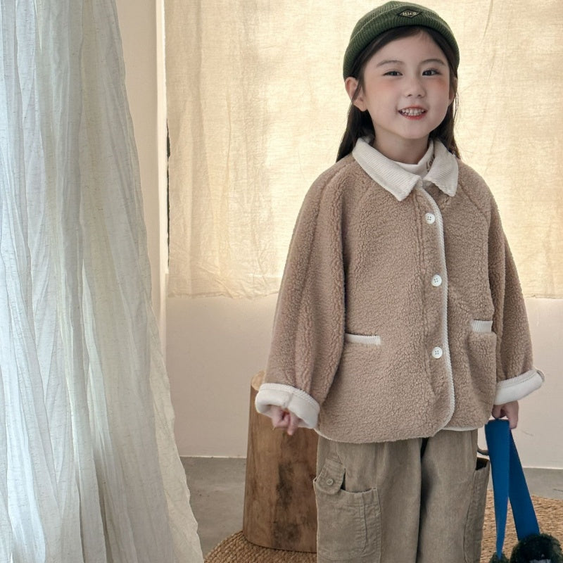 【BABY&KID】冬新作 シープボアアウターSK102028