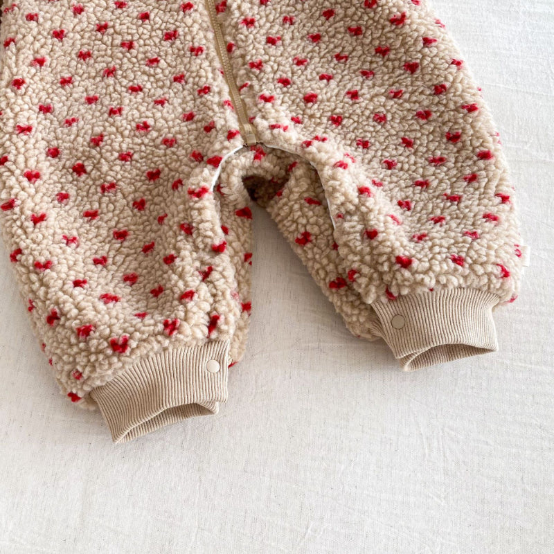 【BABY】シープボアフードカバーオールSK102911