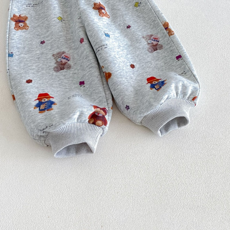 【BABY&KID】くまカートゥーンセットアップSK106610