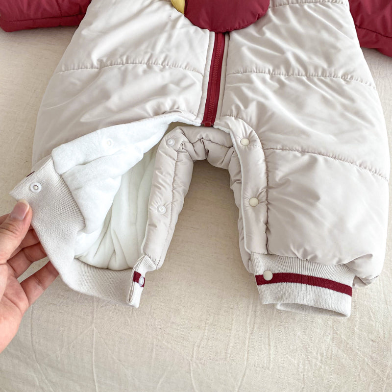 【BABY】韓国風切り替えカバーオールSK102931