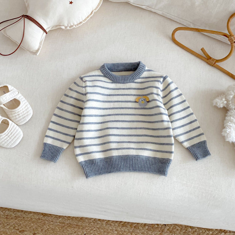 【BABY&KID】ボーダーニットセーターSK102532