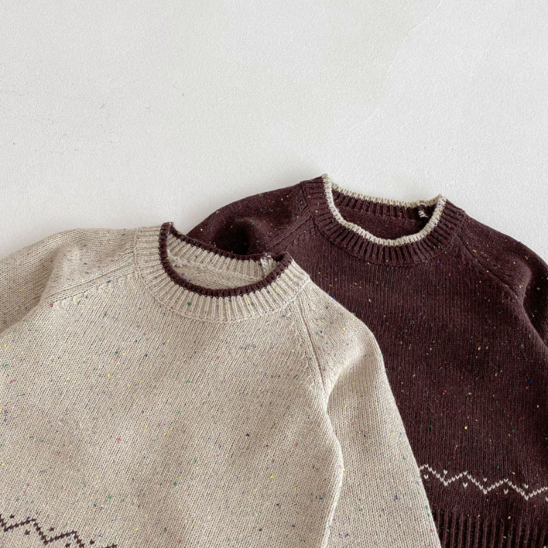 【BABY&KID】ジャカードカラフルドットニットセットアップSK092917