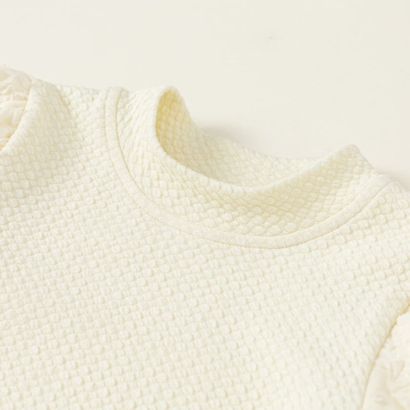 【BABY&KID】シャネル風ジャンパースカート&パフスリーブブラウスSK101841