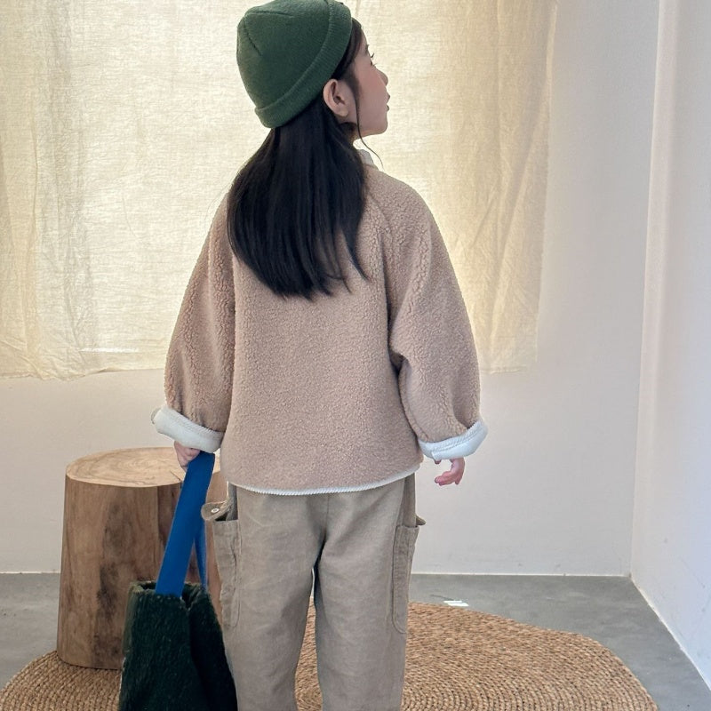 【BABY&KID】冬新作 シープボアアウターSK102028