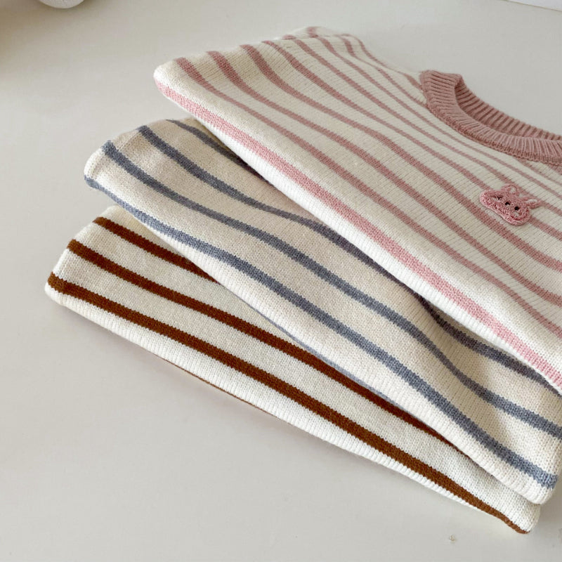 【BABY&KID】ボーダーニットセーターSK102532