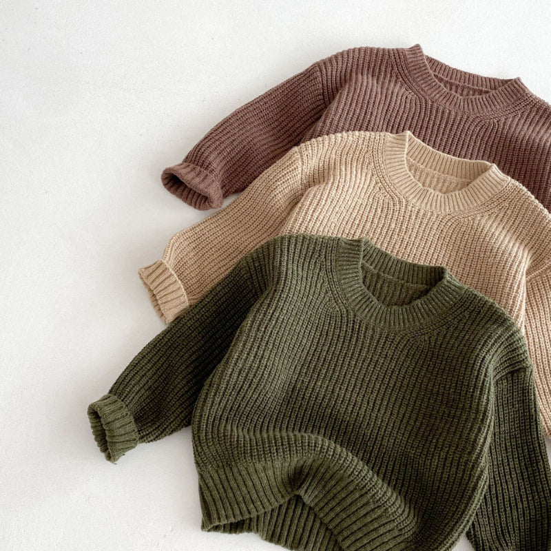 【BABY&KID】無地ニットセーターSK092932
