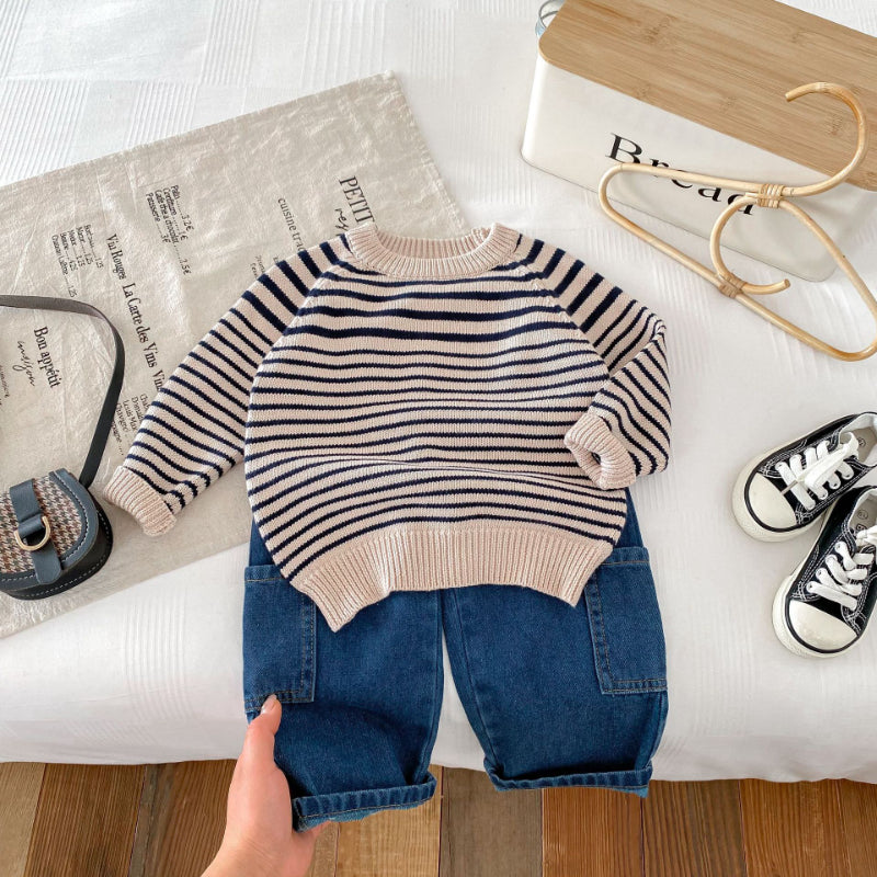 【BABY&KID】ボーダーニットセーターSK092914