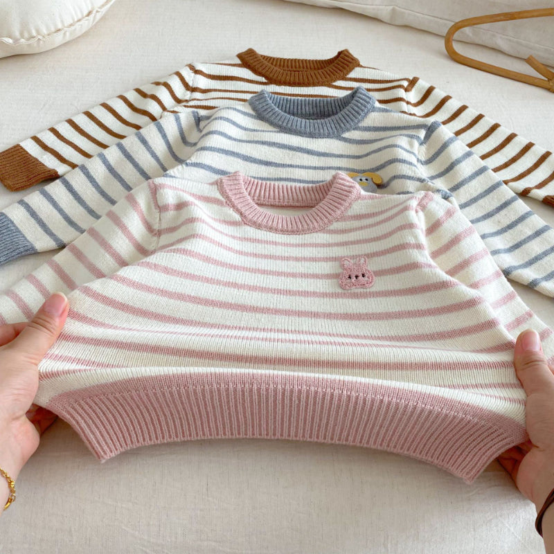 【BABY&KID】ボーダーニットセーターSK102532
