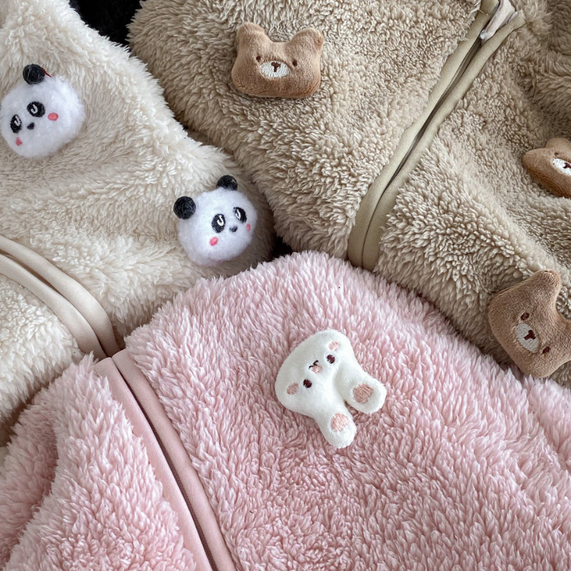 【BABY&KID】冬新作両面ボアフードジャケットSK102526