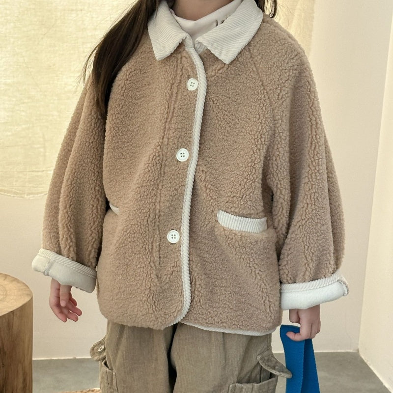 【BABY&KID】冬新作 シープボアアウターSK102028