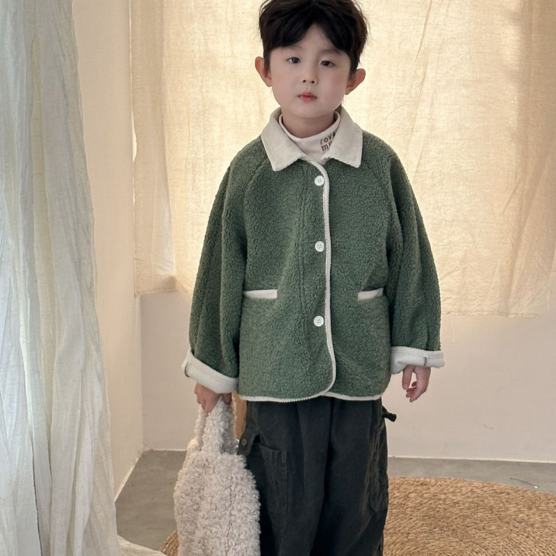 【BABY&KID】冬新作 シープボアアウターSK102028
