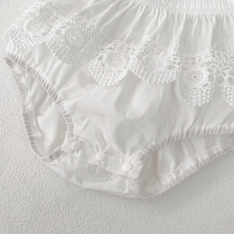 【BABY】夏新作 アイレットフラワー&ハートセットアップSK010229