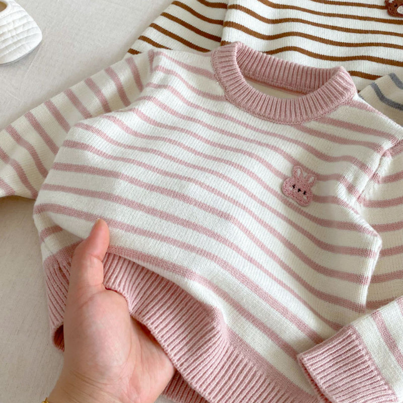 【BABY&KID】ボーダーニットセーターSK102532