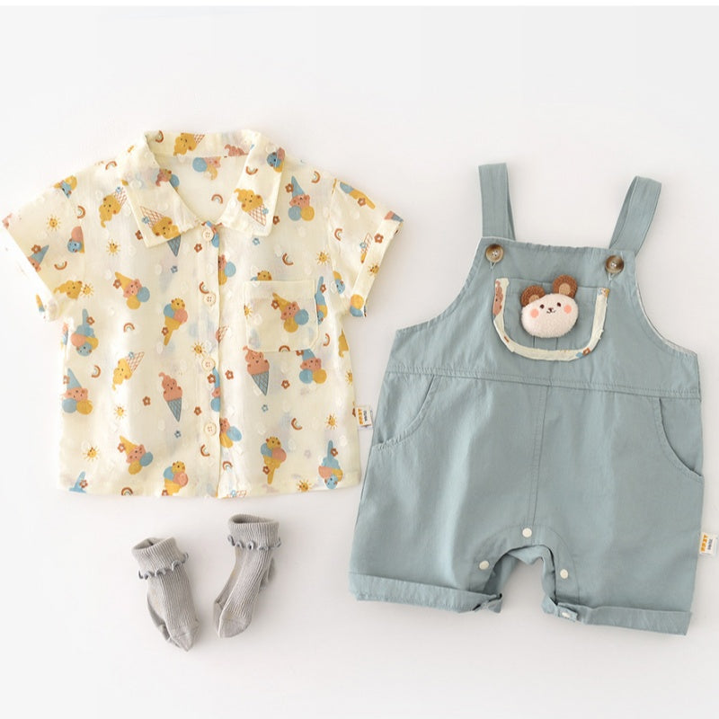 【BABY】夏新作 アイス柄シャツSK081512