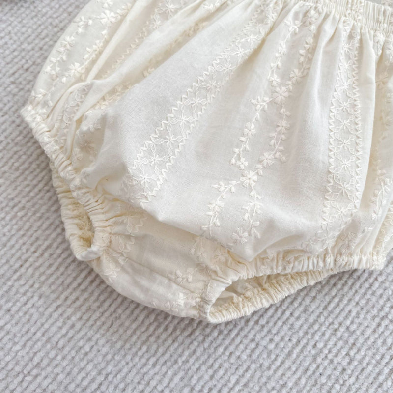 【BABY】夏新作 刺繍、チェック柄セットアップSK072510