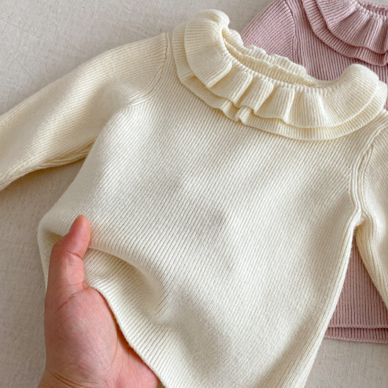 【BABY】冬新作立体フラワーロンパースSK102512
