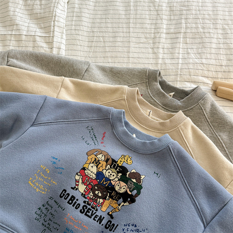 【BABY&KID】アニマルボアスウェットSK102335