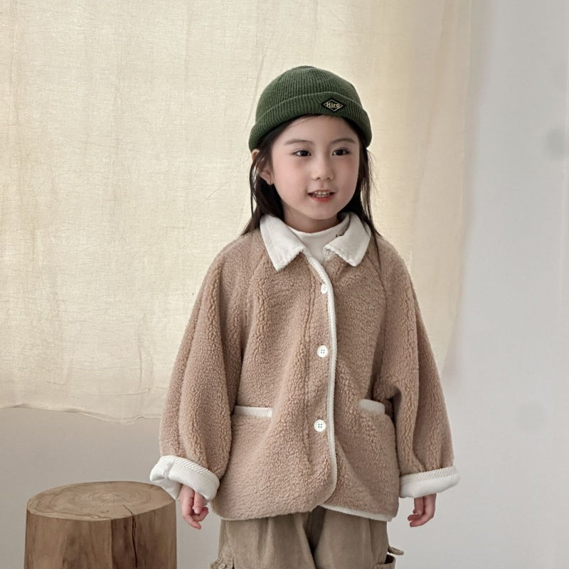 【BABY&KID】冬新作 シープボアアウターSK102028