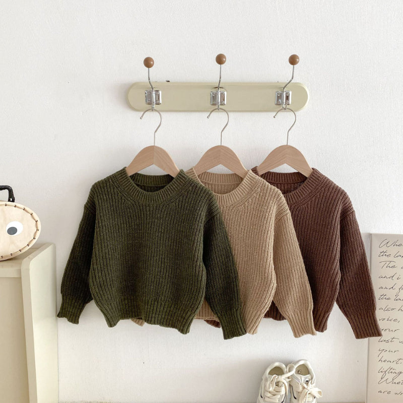 【BABY&KID】無地ニットセーターSK092932